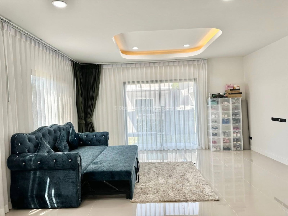 รูป ขายบ้านเดี่ยวหลังใหญ่ พื้นที่เยอะมาก ม.มณีรินทร์ไพรเวทซี่ ศรีราชา - รูปที่ 24/31