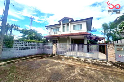 บ้านเดี่ยว ลำลูกกา ปทุมธานี : ขายบ้านเดี่ยว 2 ชั้น 63 ตร.ว. พฤกษ์ลดา รังสิต คลอง 4 ลำลูกกา ปทุมธานี หลังริม