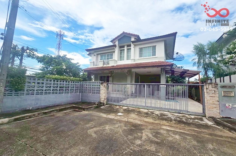 ขายบ้านเดี่ยว : ขายบ้านเดี่ยว 2 ชั้น 63 ตร.ว. พฤกษ์ลดา รังสิต คลอง 4 ลำลูกกา ปทุมธานี หลังริม