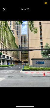 Denim JatujakตึกAชั้น 18 ขนาด 27.5 ตรม. 1นอน1น้ำ  เช่า 17,000 บาท /เดือน  Line ID : @wealth.co