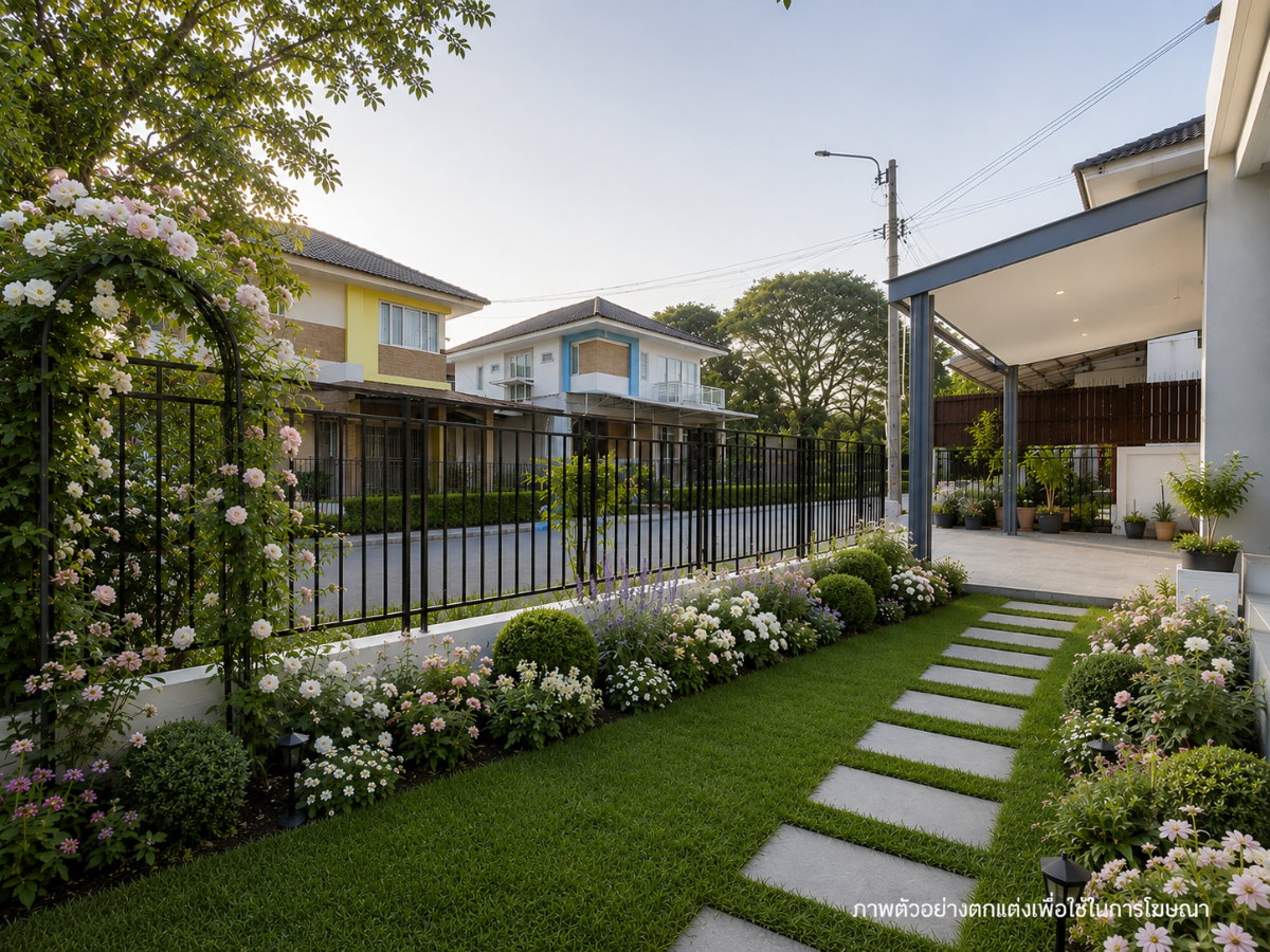 รูป ขายบ้านเดี่ยว บ้านรีโนเวทใหม่ทั้งหลัง หลังริม เทรนดี้ ธารา รามคำแหง ราษฎร์พัฒนา เนื้อที่ 56 ตร.ว. 4 นอน 3 น้ำ ใกล้วงแหวนกาญจนาฯ โปรฯ ลดทันที 5 แสนบาท - รูปที่ 5/41
