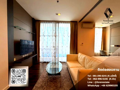 Condos for rent Big C Extra Rama 4 : Condo for rent in the heart of business, near BTS Chong Nonsi | Nara 9 : Nara Nine | Fully furnished, ready to move in, near Bangkok City Tower