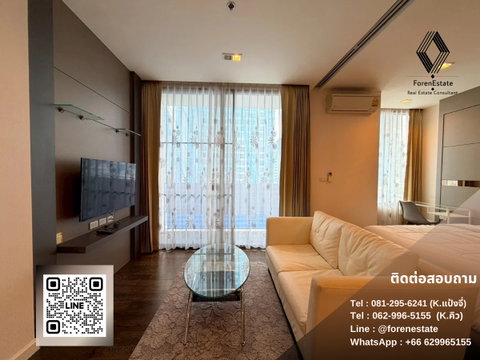 Condo for rent in the heart of business, near BTS Chong Nonsi | Nara 9 : Nara Nine | Fully furnished, ready to move in, near Bangkok City Tower