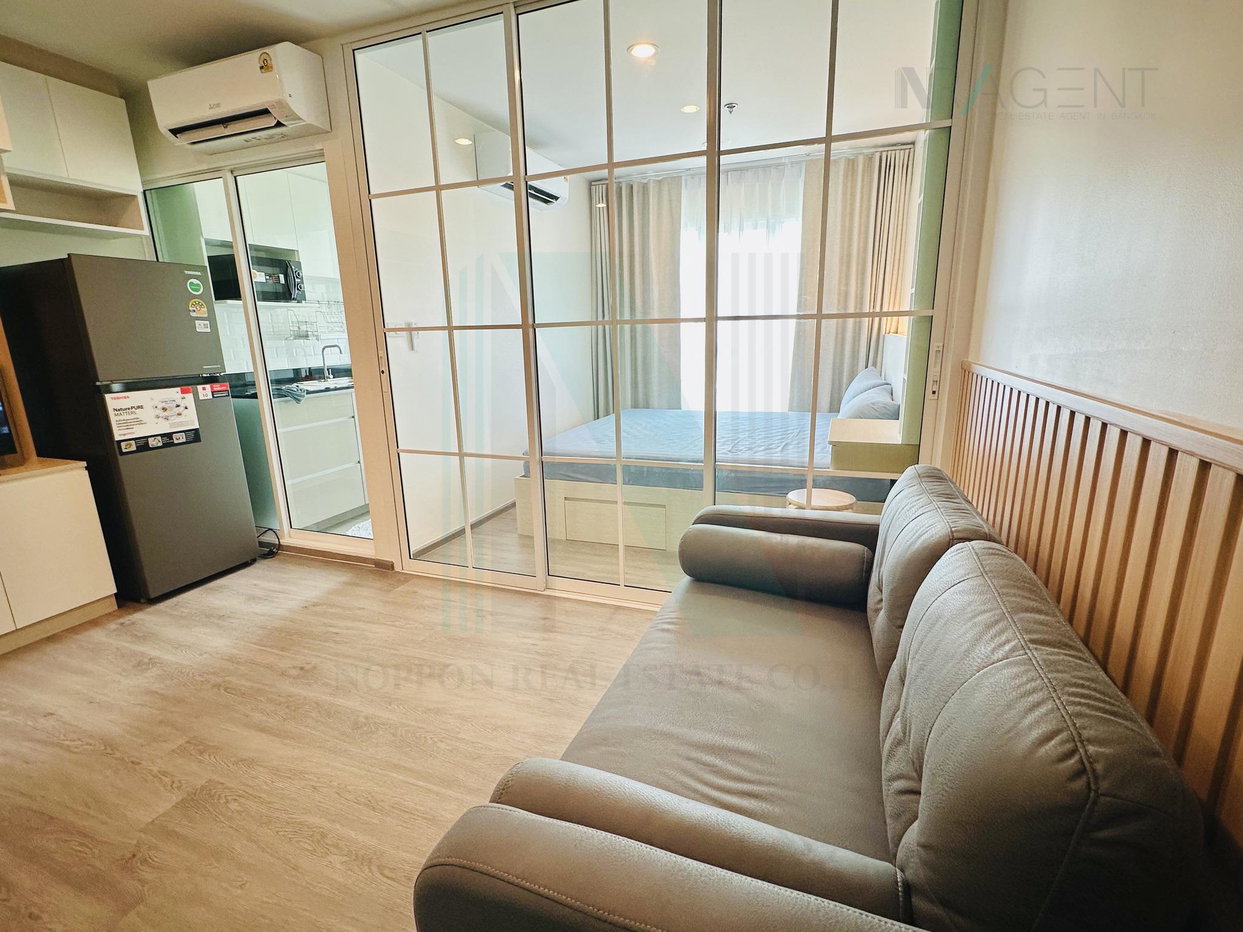 รูป 🎊 ให้เช่าคอนโด รีเจ้นท์ โฮม บางนา อาคาร D ชั้น 28 1 ห้องนอน ขนาด 28 ตรม ใกล้ BTS บางนา - รูปที่ 6/8