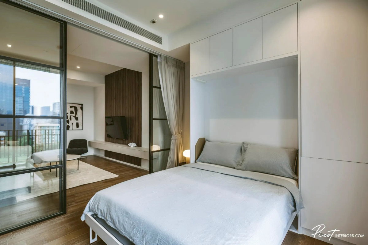 รูป 🔥 Best Deal! Muniq Langsuan 2BR for Rent – Only 120K/Month - รูปที่ 4/13