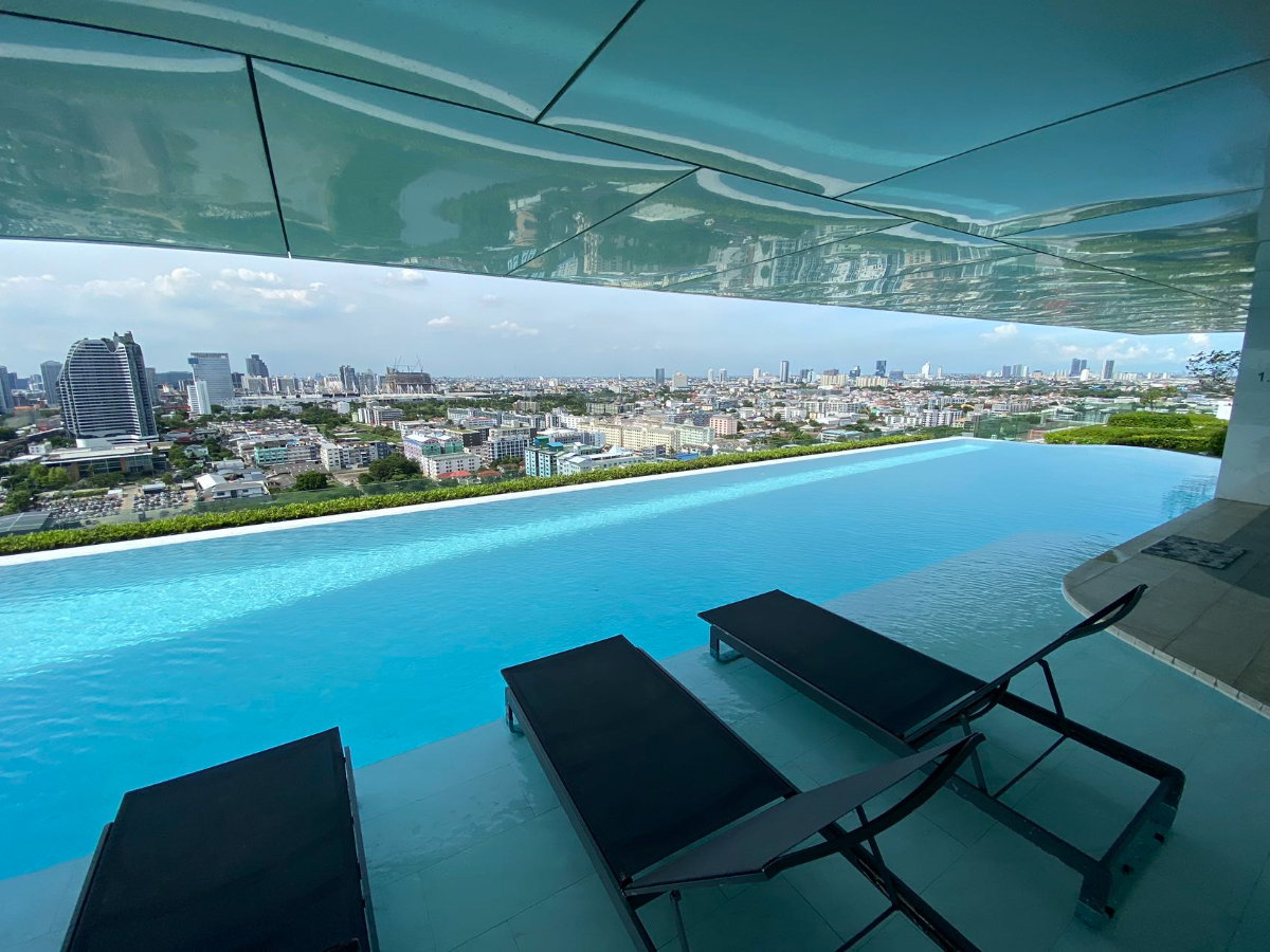 รูป RS6246 ขายด่วน คอนโดราคาหลุดจอง KnightsBridge Collage Sukhumvit 107  ใกล้ BTS แบริ่ง  - รูปที่ 22/22