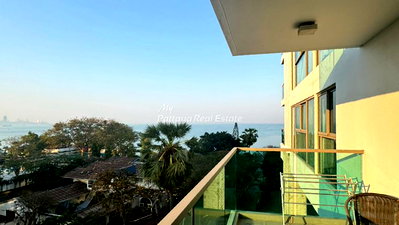 Condos for sale : 🛏️ Studio - 🛁 1 Bath - 🏙️ Sea View - 🇹🇭 COMPANY name - 🏢 Wong Amat Tower Pattaya - Ref: WT48