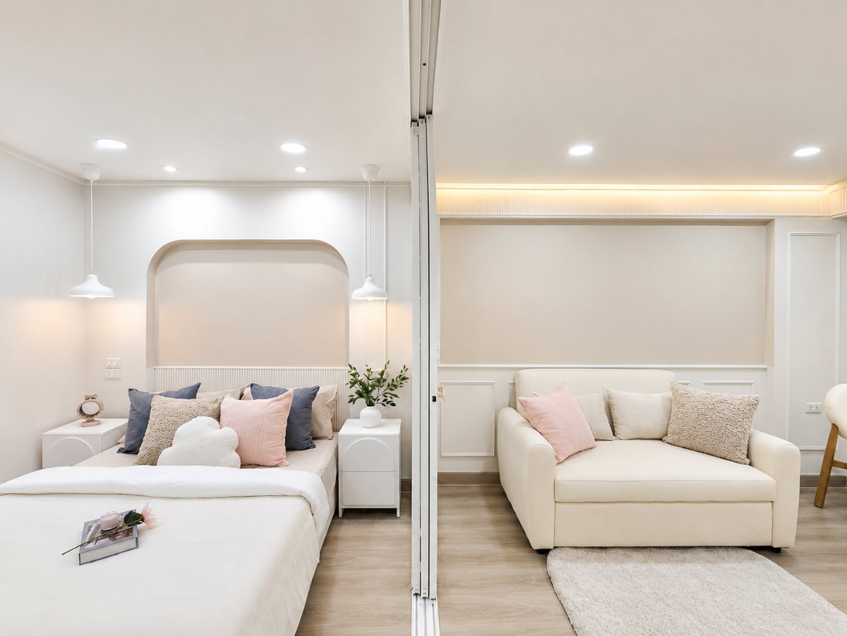 picture Condo near MRT Huai Khwang, only about 350-450 meters away, easily walkable. - 2/20