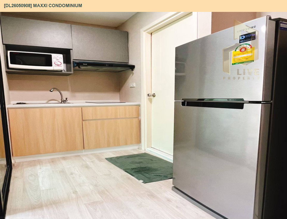 รูป DL26050908 ให้เช่าคอนโด แมกซ์ซี่ คอนโดมิเนียม (MAXXI Condominium) ใกล้ BTS เสนานิคม พร้อมเข้าอยู่ โทรด่วน 0638692663 LineID @655ebbvc - รูปที่ 5/7