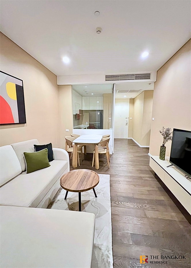 รูป เช่าคอนโด ⭐ The Saint Residences 2นอน 70.22ตร.ม. 43k⚡️ ยูนิตสวย ราคาดี ใกล้ MRT พหลโยธิน  - รูปที่ 2/9