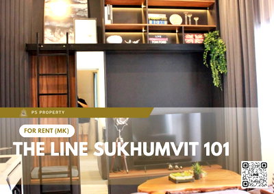 Condos for rent : For Rent ✨ THE LINE Sukhumvit 101 ✨ Fully furnished and equipped with appliances. Near BTS Punnawithi.