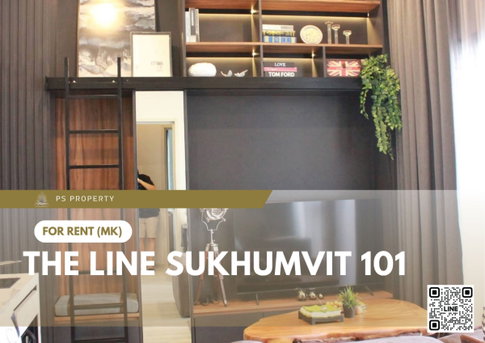 For Rent ✨ THE LINE Sukhumvit 101 ✨ Fully furnished and equipped with appliances. Near BTS Punnawithi.