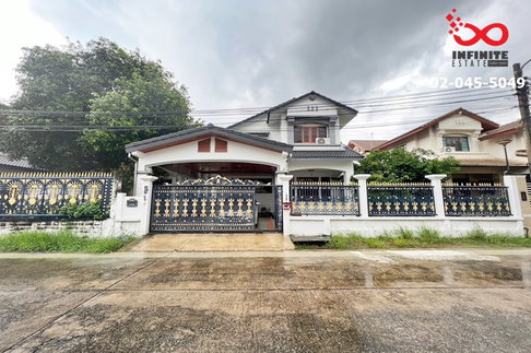 ขายบ้านเดี่ยว 2 ชั้น 78 ตร.ว. ถนนสุขาภิบาล 5 หมู่บ้านชัยพฤกษ์ รามอินทรา-วัชรพล