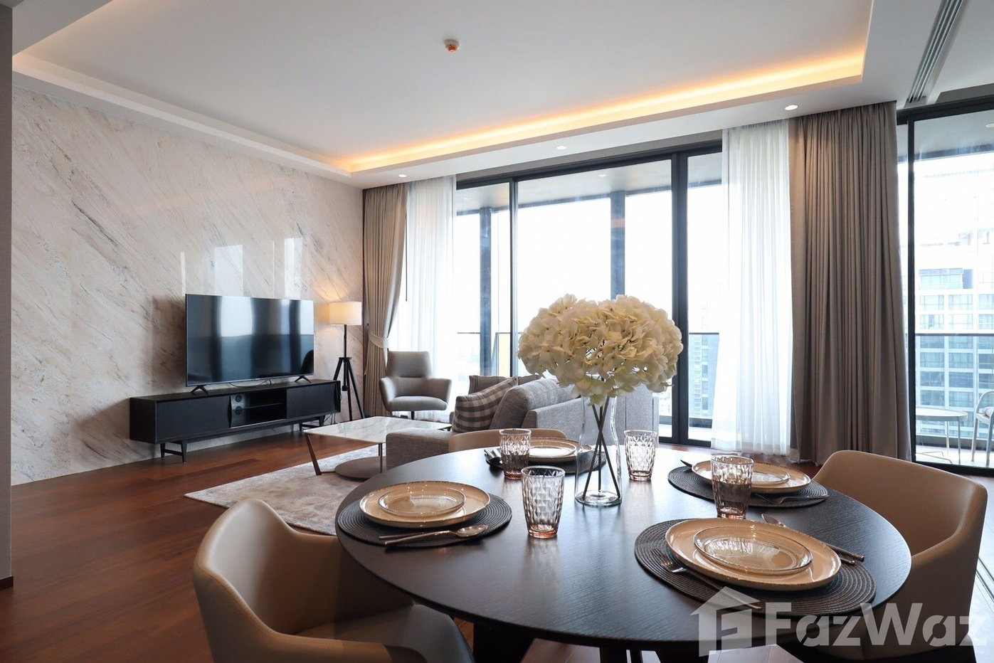 รูป คอนโดให้เช่า 2 ห้องนอน ในโครงการ ดิ เอสเทลล์ พร้อมพงษ์ 1372346 - รูปที่ 6/16