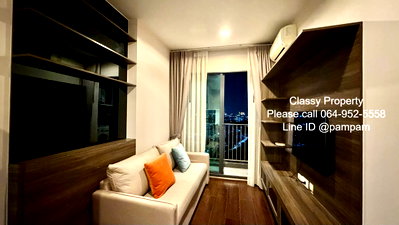 Condos for rent Samitivej Sukhumvit Hospital : *** Condo for rent : C Ekkamai 1 Bedroom  Fully furnished Unblock view Nice decorated ***