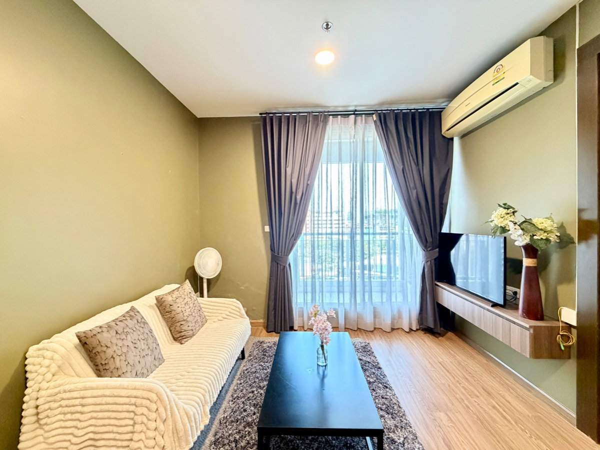 picture For Sale : 𝗥𝗵𝘆𝘁𝗵𝗺 𝗥𝗮𝘁𝗰𝗵𝗮𝗱𝗮 Size 46 Sq.m. Floor 5  Near MRT-Ratchadapisek - 2/21