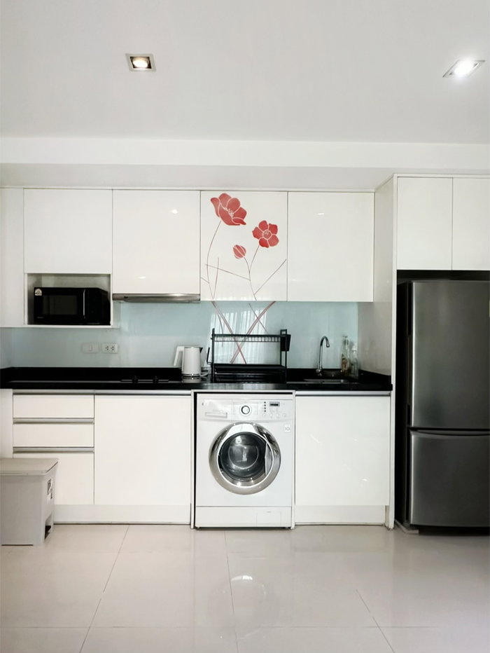รูป Condo for RENT : Le Nice Ekamai 𝐒𝐢𝐳𝐞 : 40 sqm. 𝐓𝐲𝐩𝐞 : 1 Bed 1 Bath 𝐅𝐥𝐨𝐨𝐫 : 3rd - รูปที่ 4/15