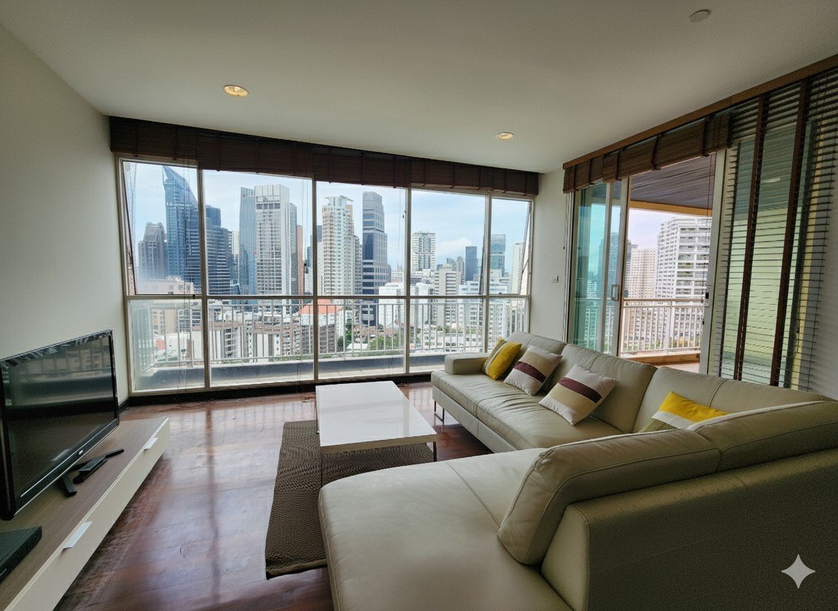 รูป LTHC15598 – Luxury Condo for Rent Asoke | Spacious Family Residence | Near BTS Asoke | 60,000 THB | คอนโดหรูให้เช่า อโศก ห้องใหญ่สำหรับครอบครัว ใกล้ BTS อโศก - รูปที่ 5/17