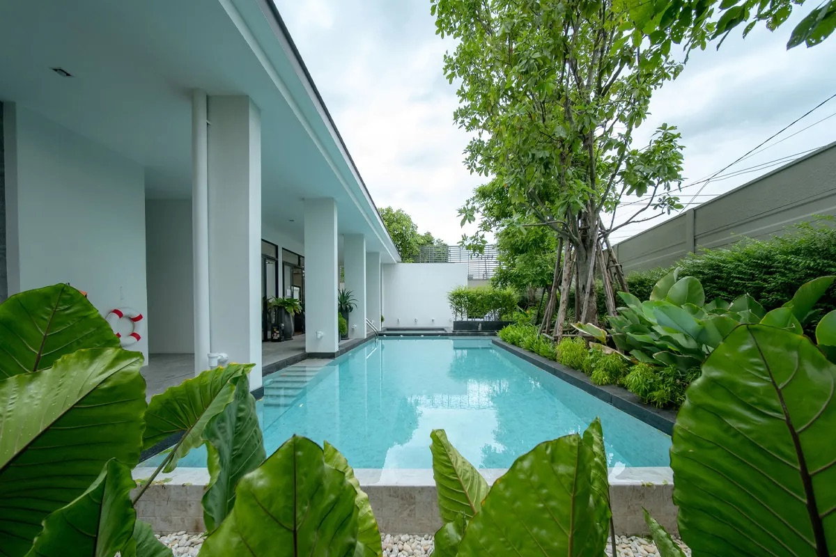 รูป ขายบ้านหน้าสวน เฟอร์ครบพร้อมอยู่ | ติดถนนเทพรักษ์ ใกล้BTSสายหยุด (เจ้าของขายเอง) - รูปที่ 16/17