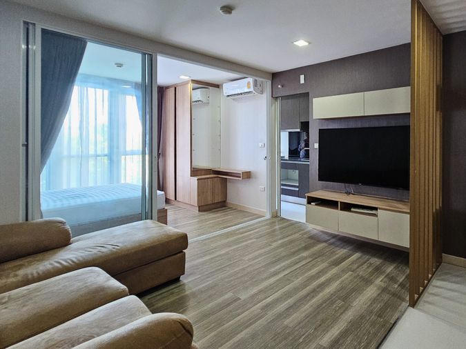 ให้เช่า คอนโด โมนีค สุขุมวิท 64 | 1 ห้องนอน 32 ตร.ม. ชั้น 4 ใกล้ BTS ปุณณวิถี ห้องสวย วิวต้นไม้ พร้อมอยู่