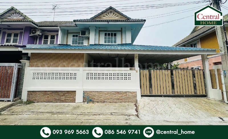 รูป บ้านแฝด พฤกษา 30 บางบัวทอง รีโนเวทสวย พร้อมอยู่ - รูปที่ 1/18