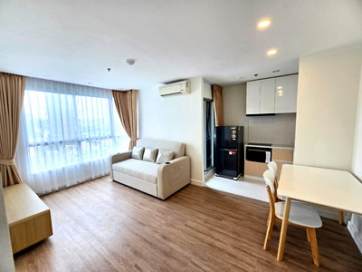 Condos for rent : 🔔New🔔 For rent, newly renovated room with city view and washing machine at U Delight Residence Pattanakarn-Thonglor