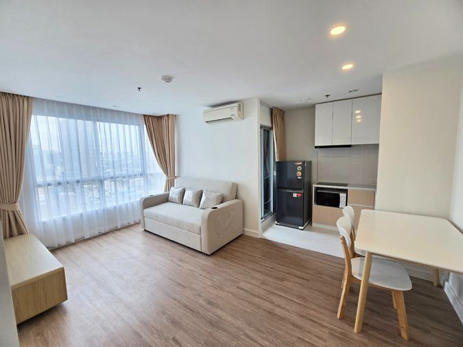 🔔ให้เช่าห้องสวยมาก🔔 ตกแต่งใหม่ วิวเมือง มีเครื่องซักผ้า ที่ U Delight Residence พัฒนาการ-ทองหล่อ
