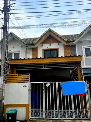 Townhouses for sale Bang Yai Nonthaburi : 🔥House for Sale at Pruksa Village 18/1 Bang Yai near MRT Khlong Bang Phai