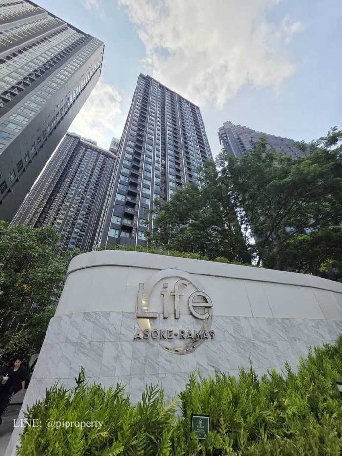 รูป ให้เช่าห้องชุด 1 ห้องนอน ชั้นสูง วิวโปร่ง ในคอนโด Life Asoke Rama 9 คอนโดพร้อมสิ่งอำนวยความสะดวกครบครัน ใจกลางเมือง วิถีชีวิตแบบพระราม 9 อโศก - รูปที่ 13/41