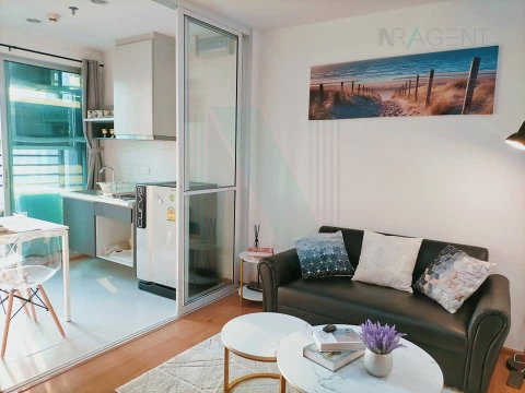🔺 For Rent Condo THE BASE SUKHUMVIT 77 Building B, Floor 18,1 bed room, Room size 30.00 sqm