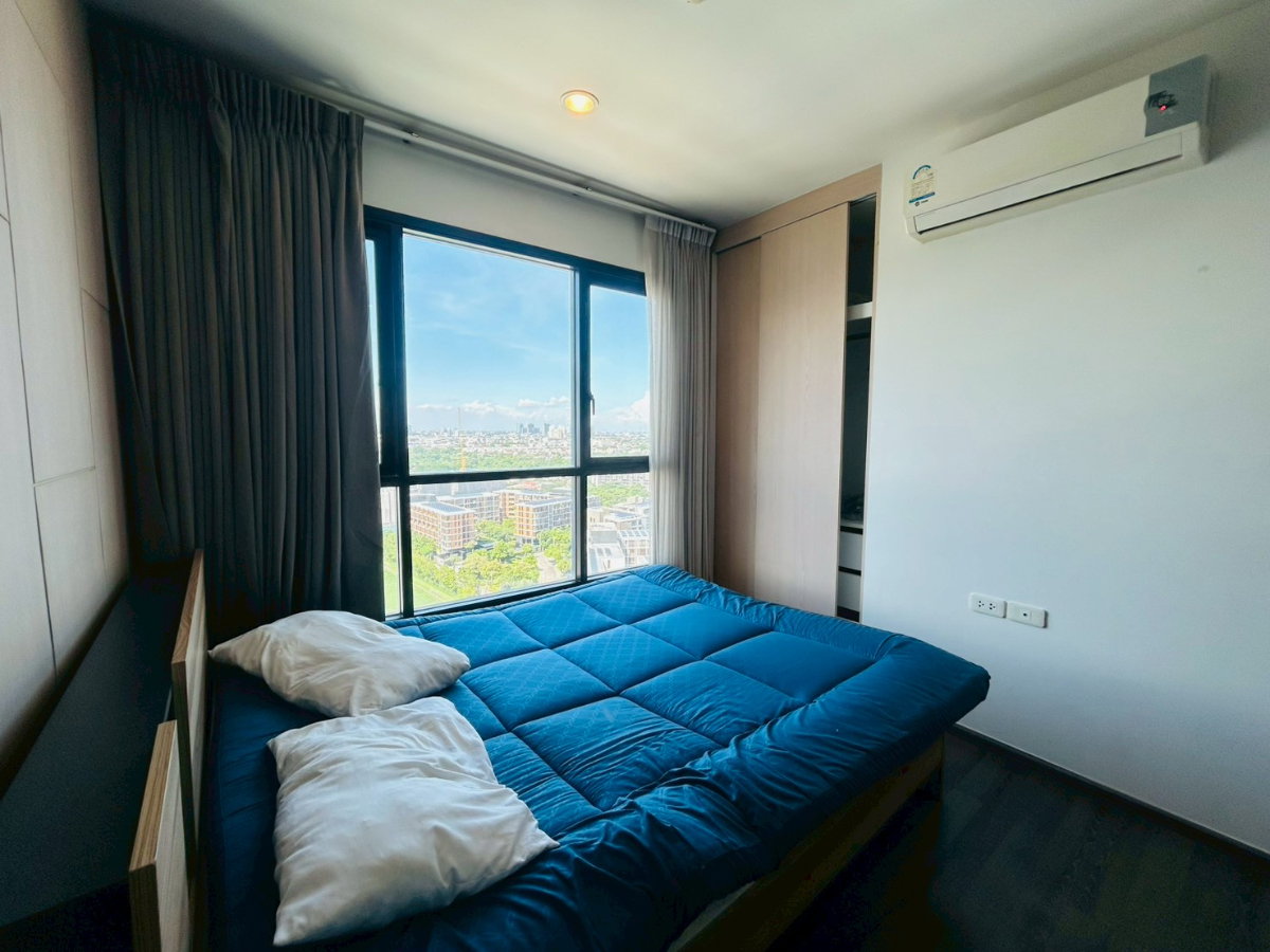 รูป Condo for rent :   The Base Park East Sukhumvit 77((BTS Onnut )) MK-02  line @livingbkk - รูปที่ 5/9