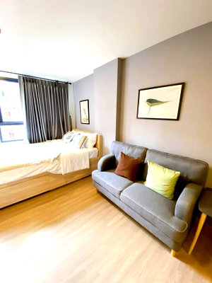 Condos for rent : PFD-07837 Condo for rent, The Muve Bangna, new generation style condo. Good location, convenient travel, near big department stores 🏙️✨