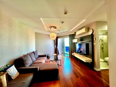 Condos for sale : For Sale: High-Floor Condo at Belle Grand Rama 9 Spacious 2-Bedroom Unit | Panoramic City View | Prime Rama 9 CBD Location