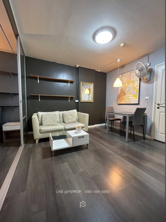 รูป คอนโดเช่าบางเเสน ใกล้ ม.บูรพา ห้องน่าอยู่ D Condo Campus✅ พร้อมเข้าอยู่ #CR0457 - รูปที่ 5/11