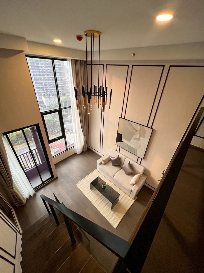 picture 🔥𝐑𝐞𝐧𝐭🔥 PARK ORIGIN CHULA-SAMYAN 🏢1 Bedroom plus Size 34sq.m. / Duo space / High ceiling Rental Per Month 32,000📍 High floor - 4/10