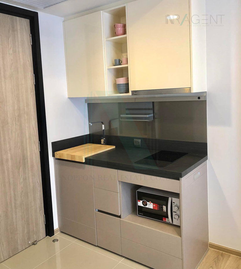 รูป 🚩 ให้เช่าคอนโด โอกะ เฮ้าส์ สุขุมวิท 36 อาคาร 1 ชั้น 21 1 ห้องนอน ขนาด 27.00 ตรม ใกล้ Lotus พระราม 4 - รูปที่ 6/8