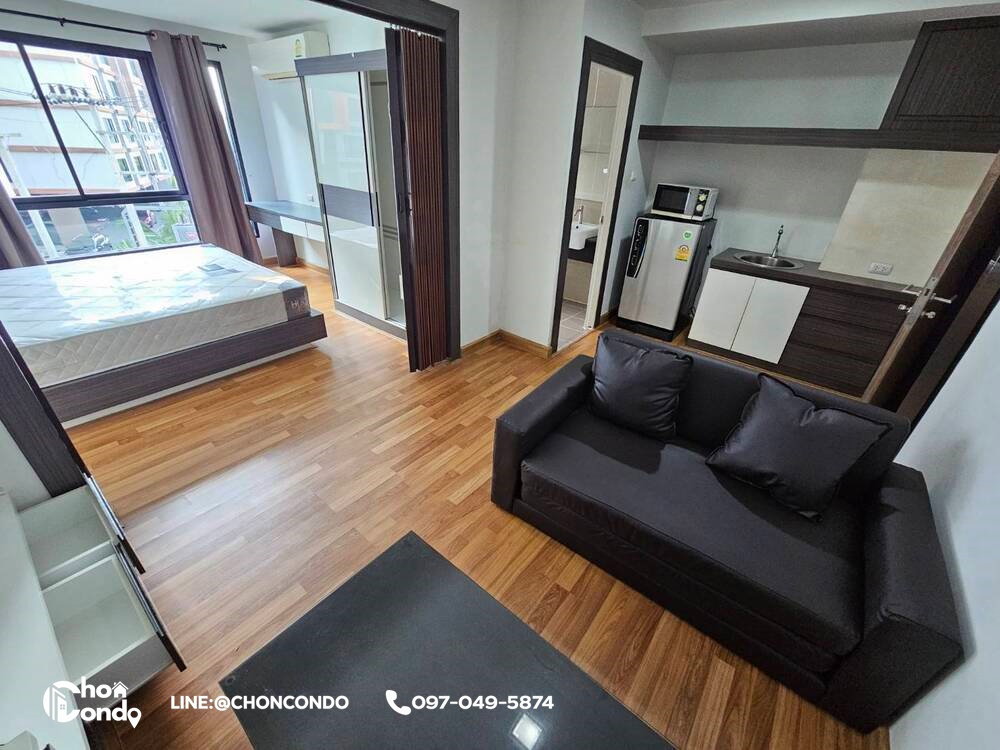 รูป Living Avenue ตึกD ชั้น3 บางแสน ---------- ห้องว่าง 06 มิ.ย. 2569 -----------Tel 097-049-5874 (Line: @choncondo มี@ด้วย) - รูปที่ 9/16