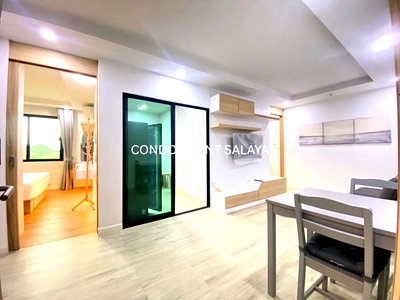 คอนโดให้เช่า : ให้เช่า V Condo Salaya 2 Bedroom | 1 Bathroom 🛁 วิวสนามกอล์ฟ รหัส 6931