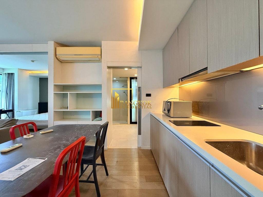 picture Mode Sukhumvit 61 | Modern 1 Bed Condo For Rent in Ekkamai - BR60796CD - 8/21