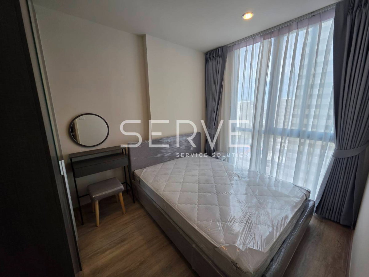 รูป 🔥30K-2ห้องนอน ไซส์ใหญ่ ตกแต่งหรู ชั้นสูงสุด20+วิวดีมาก เฟอร์จัดเต็ม พร้อมเข้าอยู่ คอนโดใหม่ ทำเลดี ใกล้ MRT พระราม 9 @ NUE District R9 - รูปที่ 4/7