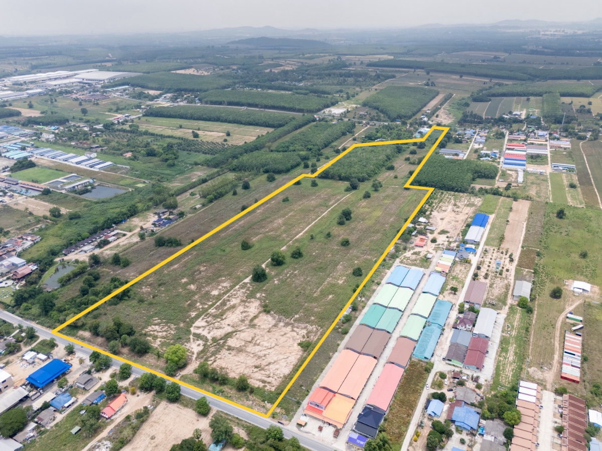 รูป ขายที่ดินอุตสาหกรรม 109 ไร่ ผังสีม่วง EEC ระยอง หน้ากว้าง 240 เมตร - รูปที่ 8/9