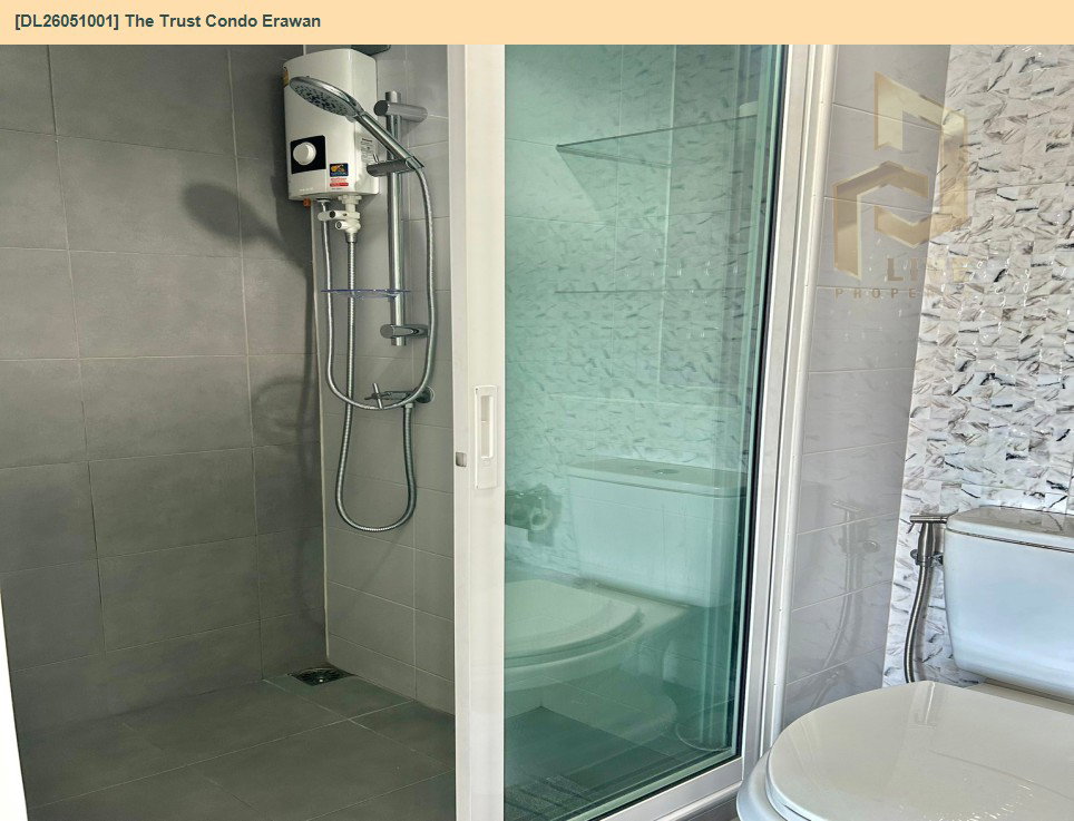 รูป DL26051001 ให้เช่าคอนโด เดอะ ทรัสต์ คอนโด เอราวัณ (The Trust Condo Erawan) ใกล้ BTS ช้างเอราวัณ พร้อมเข้าอยู่ โทรด่วน 0638692663 LineID @655ebbvc - รูปที่ 6/6