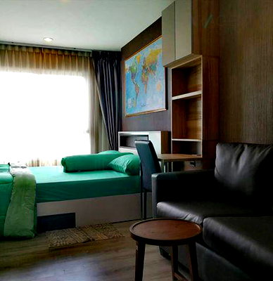 Condos for rent : For Rent Condo CHEWATHAI PHETKASEM 27 Building 1, Floor 12,Studio, Room size 24.00 sqm