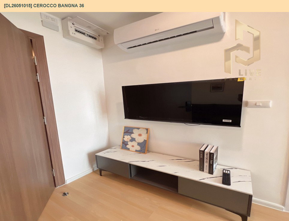 รูป DL26051015 ให้เช่าคอนโด ซีรอคโค บางนา 36 (Cerocco Bangna 36) ใกล้ - พร้อมเข้าอยู่ โทรด่วน 0653619502 LineID @897iyzll - รูปที่ 4/7