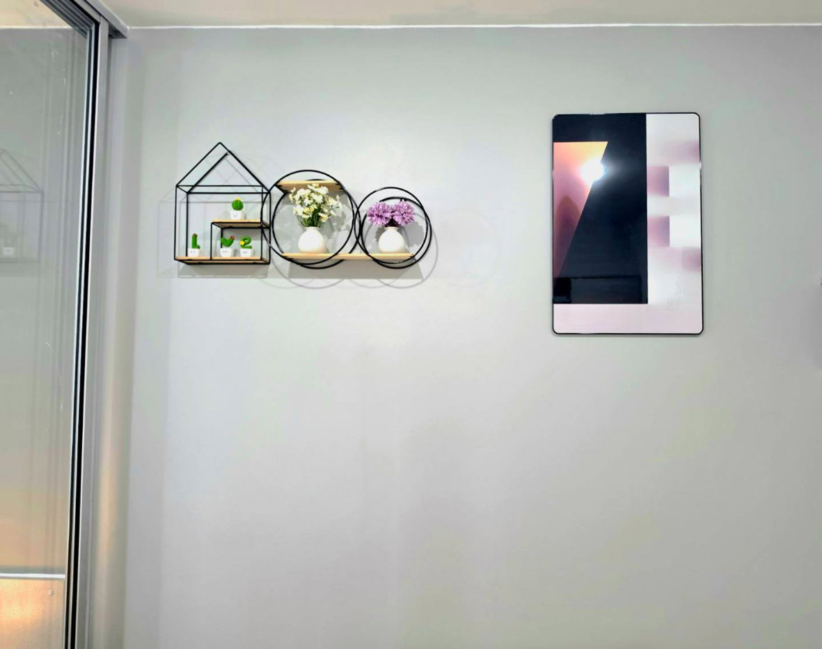 รูป ห้องน่ารักๆ สดใส สไตล์คนชอบของคิ้วท์ๆ มาเพิ่มแล้วค่ะ ขาย V condo ลาดกระบัง เฟส B ห้องสวย พร้อมหิ้วกระเป๋าเข้าอยู่ - รูปที่ 12/35