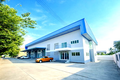 เช่าโรงงาน ปทุมธานี : โกดังให้เช่า 640 ตร.ม FirstFair ปั้ม Shell ตลาดชัชวาลคลอง7 ใกล้แสงทองอารีน่า 650 ม. 660 ตร.วา.