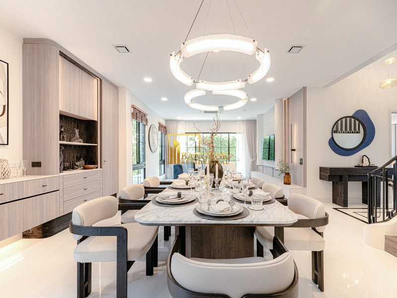บ้านเดี่ยวให้เช่า : Nantawan Rama 9-Krungthepkreetha | Stunning 3 Bed House - BR28348SH