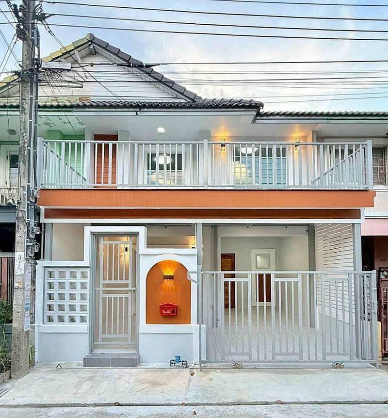 ขายทาวน์โฮม : บ้านสวย ใกล้เซ็นทรัล เวสเกต #หมู่บ้านพฤกษา 18/1 บางใหญ่ ทาวน์เฮ้าส์ 3 ห้องนอน ใกล้ MRT สถานีบางใหญ่