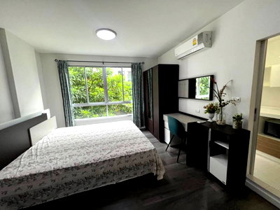 Condos for rent Bang Bo Hospital : 📌𝐔𝐏𝐃𝐀𝐓𝐄 𝐑𝐎𝐎𝐌 𝟐𝟎𝟐𝟔📌 Condo for rent at Campus Resort Bangna [Beautiful room+washing machine] ID LINE: atccity 💻