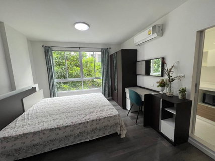 รูปภาพ 📌𝐔𝐏𝐃𝐀𝐓𝐄 𝐑𝐎𝐎𝐌 𝟐𝟎𝟐𝟔📌 Condo for rent at Campus Resort Bangna [Beautiful room+washing machine] ID LINE: atccity 💻